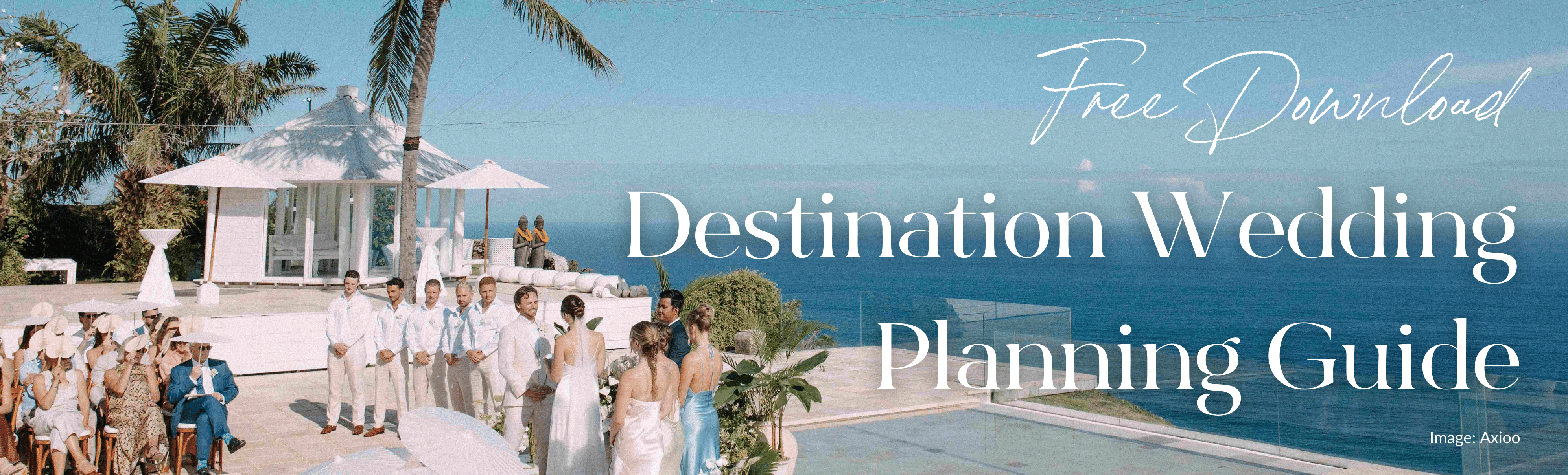 How to plan a destination wedding