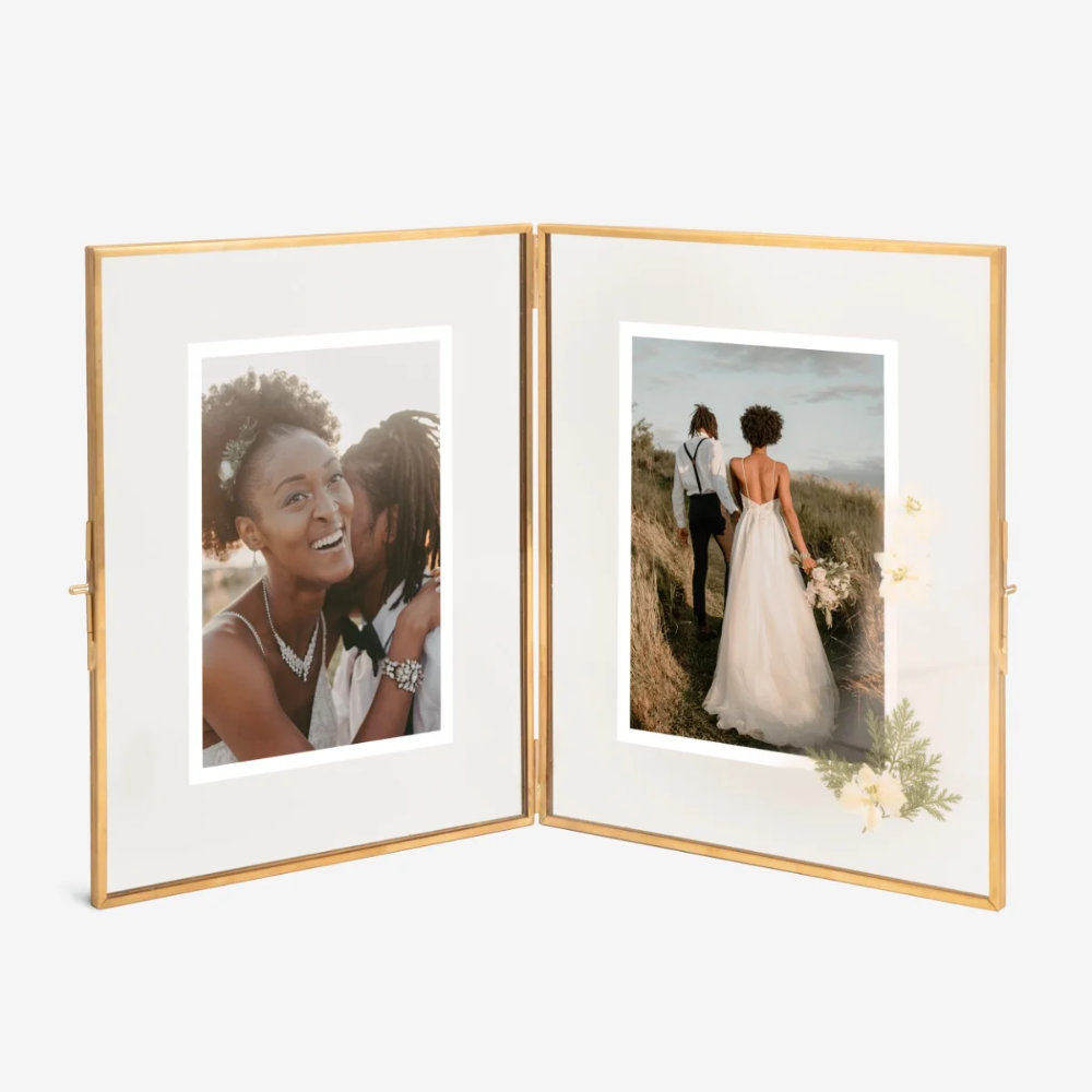 How to display your wedding photos at home
