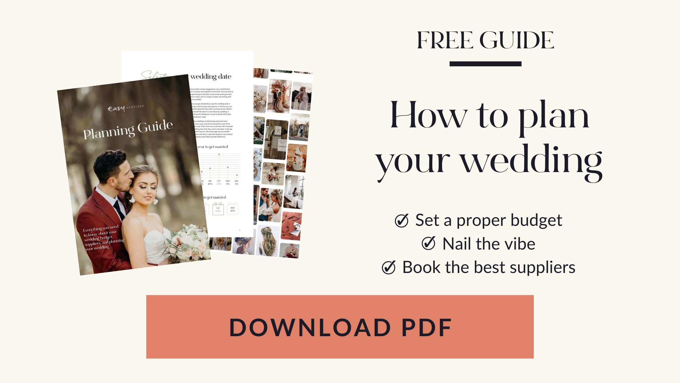 Free wedding planning guide how to plan a wedding on a budget