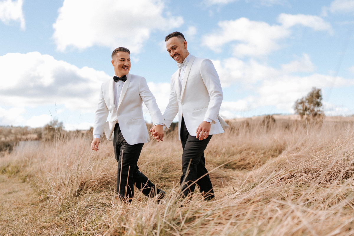 Grooms photographed by The Evoke Company 