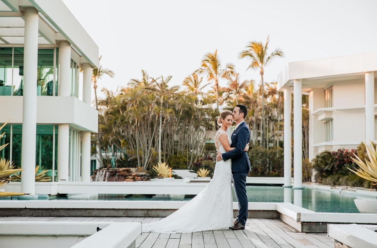 Beachfront Wedding at Sheraton Grand Mirage Resort, Gold Coast