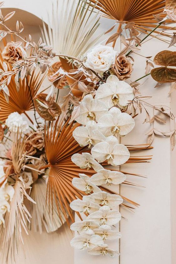 dried wedding flowers