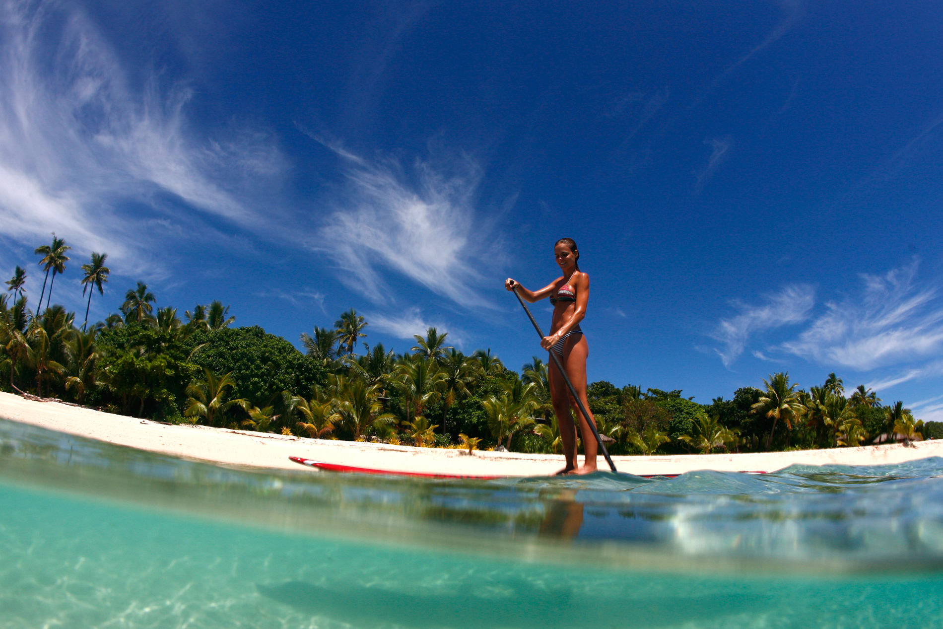 10 things you'll love about a Fiji wedding Fiji-Honeymoon-Stand-Up-Paddle-Boarding