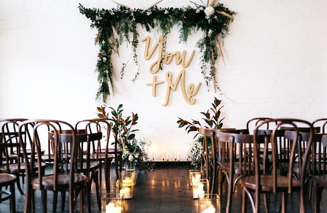 industrial wedding inspiration