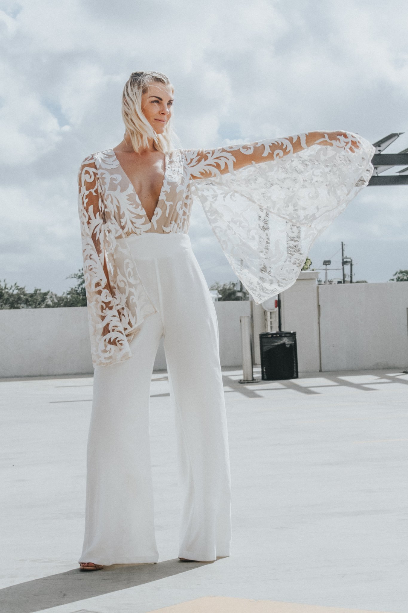 bridal suits and jumpsuits