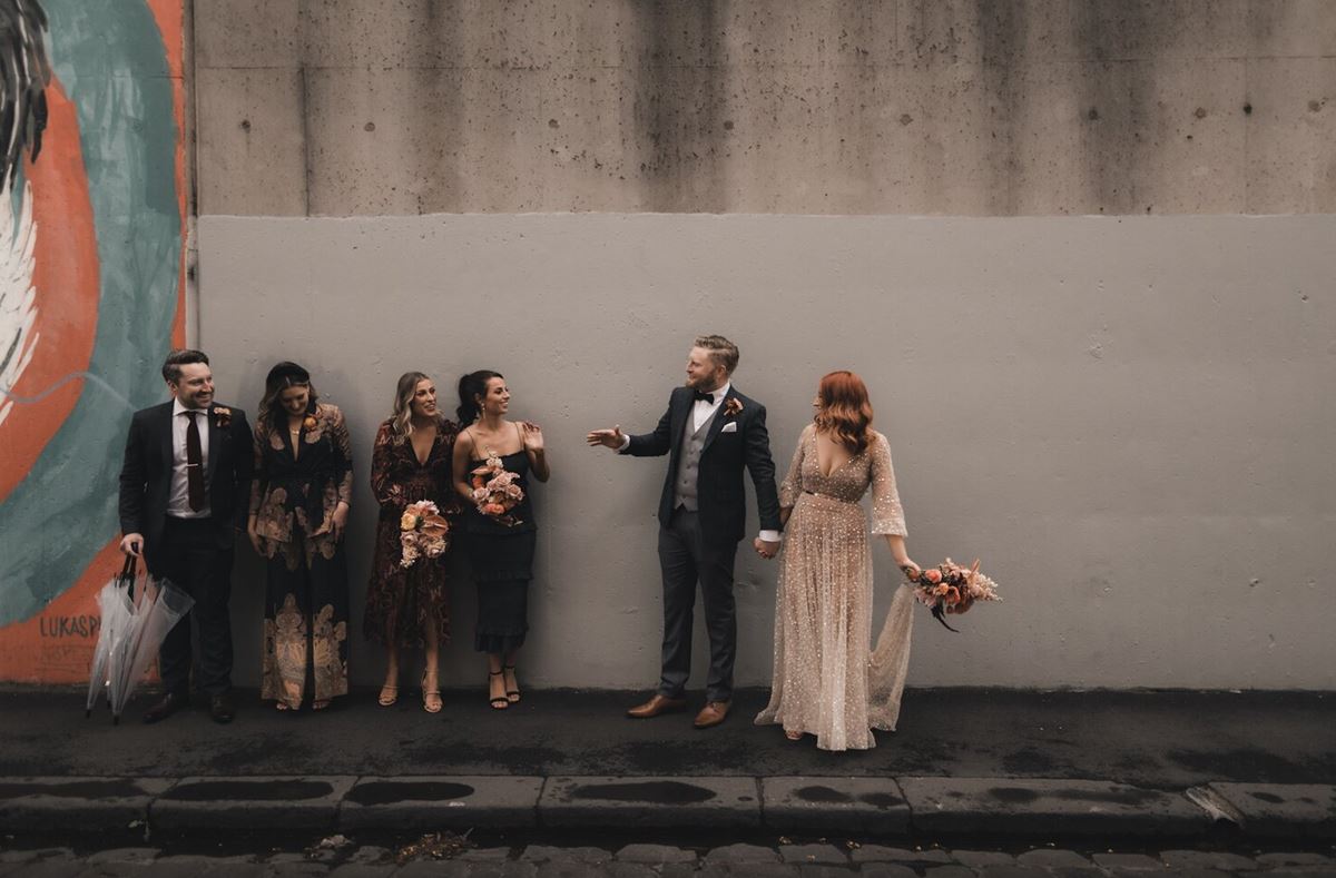 Melbourne Laneways Australian Wedding Destination Photo by Eerik Sandstrom