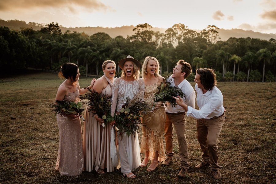 Memorable wedding Byron Bay Tooraloo Farmstay Wedding Sam Wyper Photography