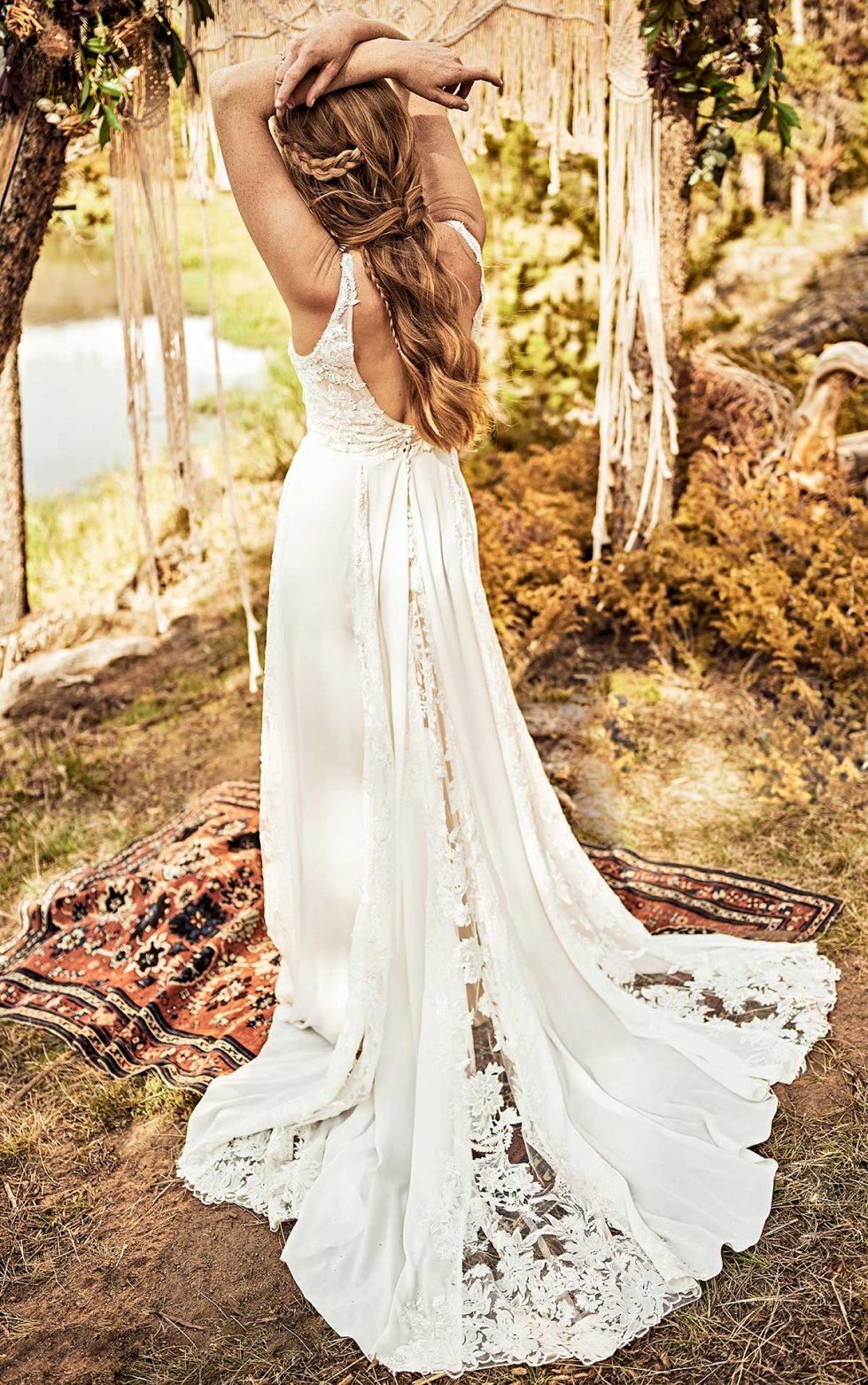 Skye, All Who Wander Dress by Fairytale Bridal 2