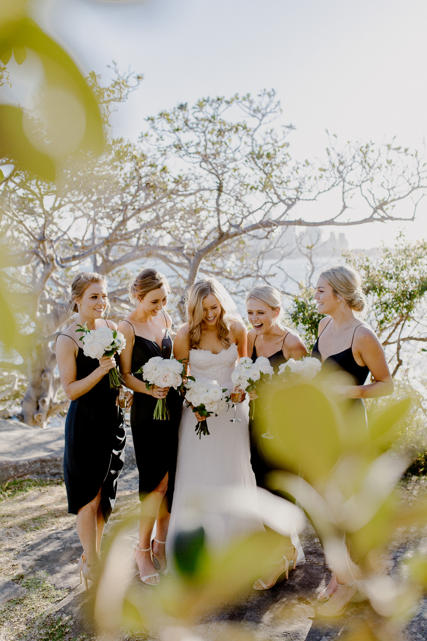 Zest boathouse at the spit wedding, dress by Lisa Gowing