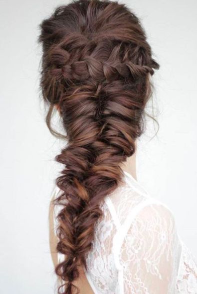 beach boho hairstyle