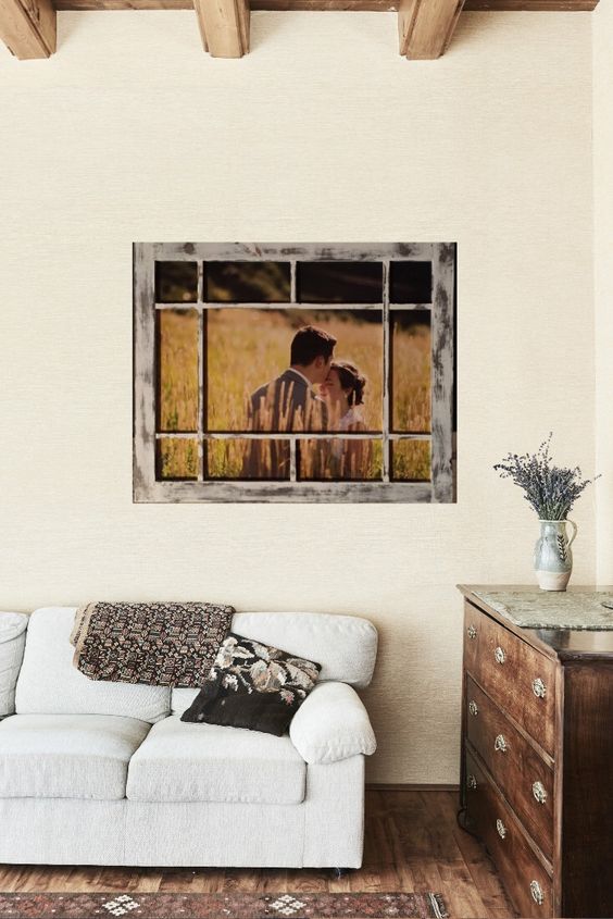 10 ways to display wedding photos after the day