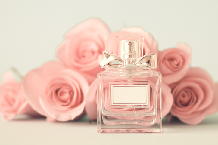 Perfume and roses