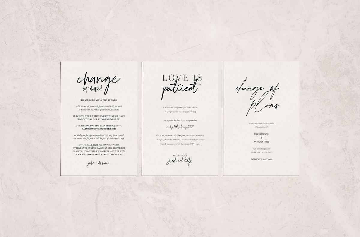 quality wedding stationery