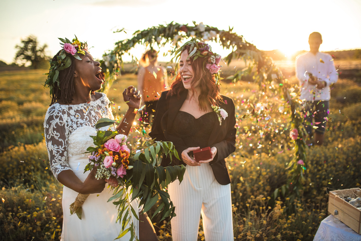 same sex wedding elopement