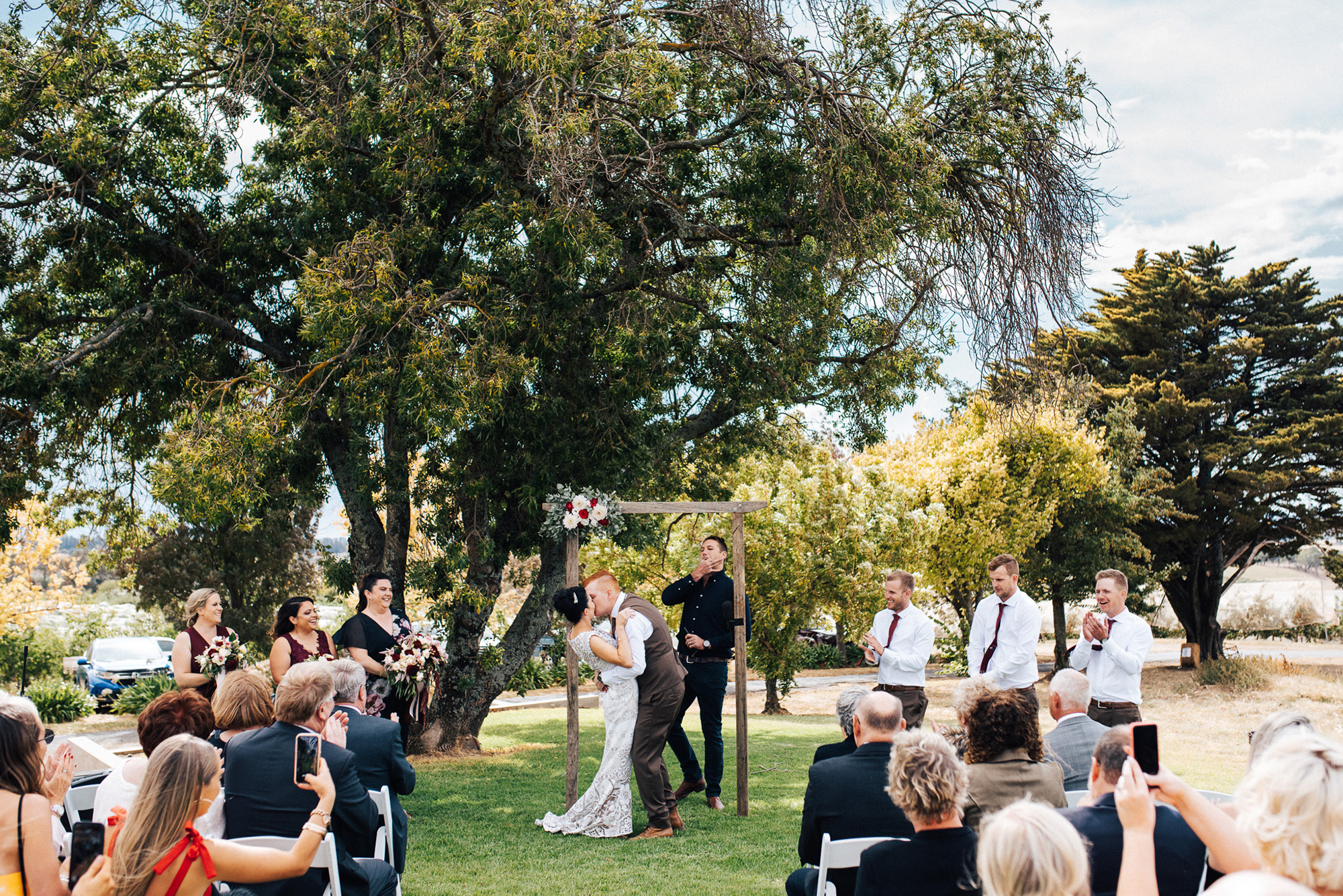 Amy Alex Rustic Vintage Wedding The White Tree 033