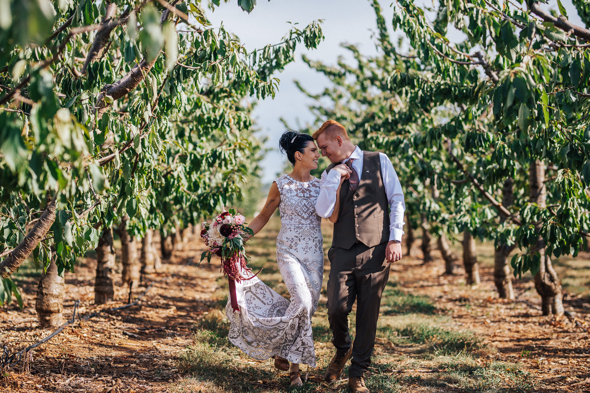 Amy Alex Rustic Vintage Wedding The White Tree 039