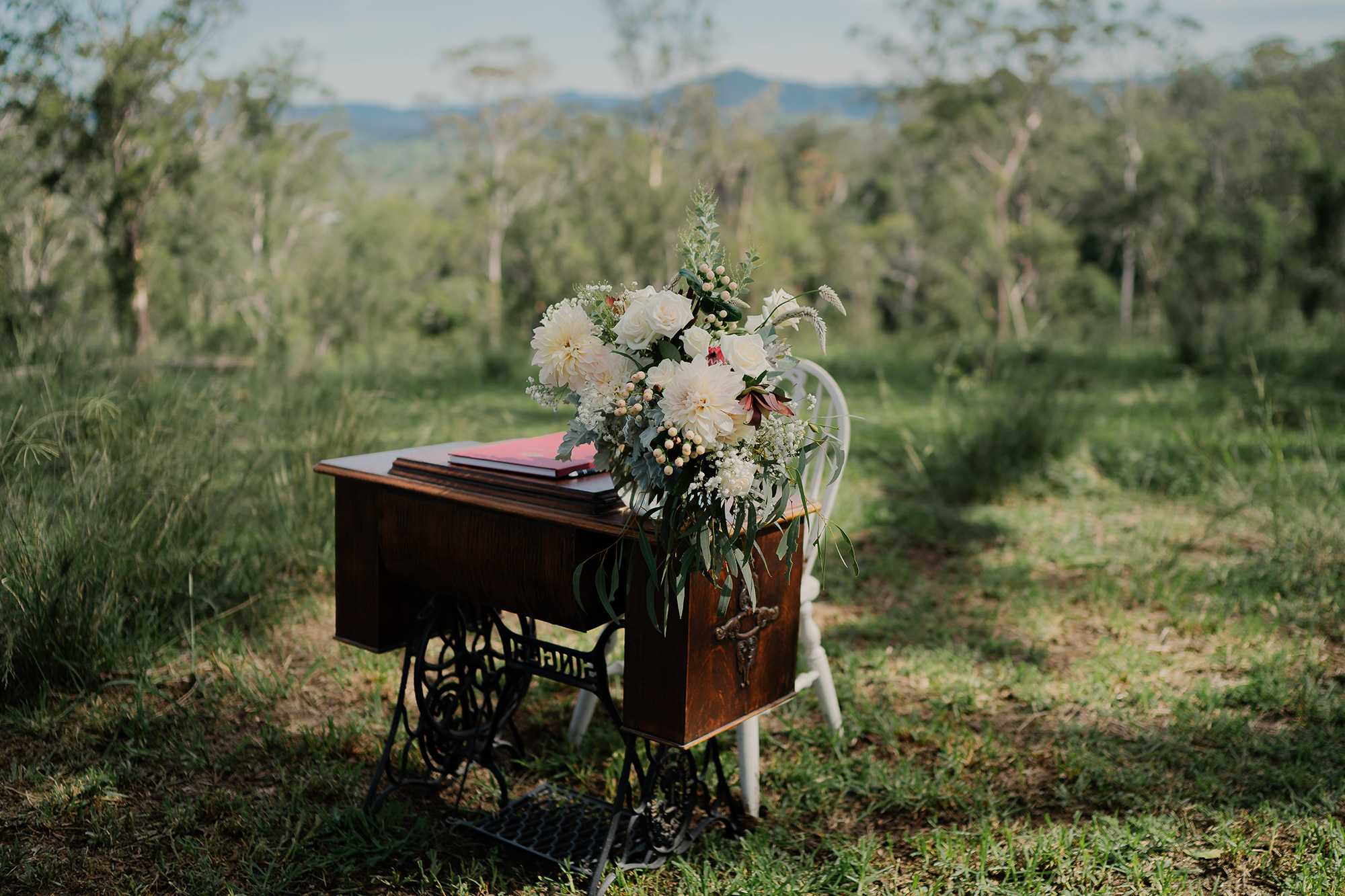 Ashleigh Adam Rustic Country Wedding Ben Howland 018