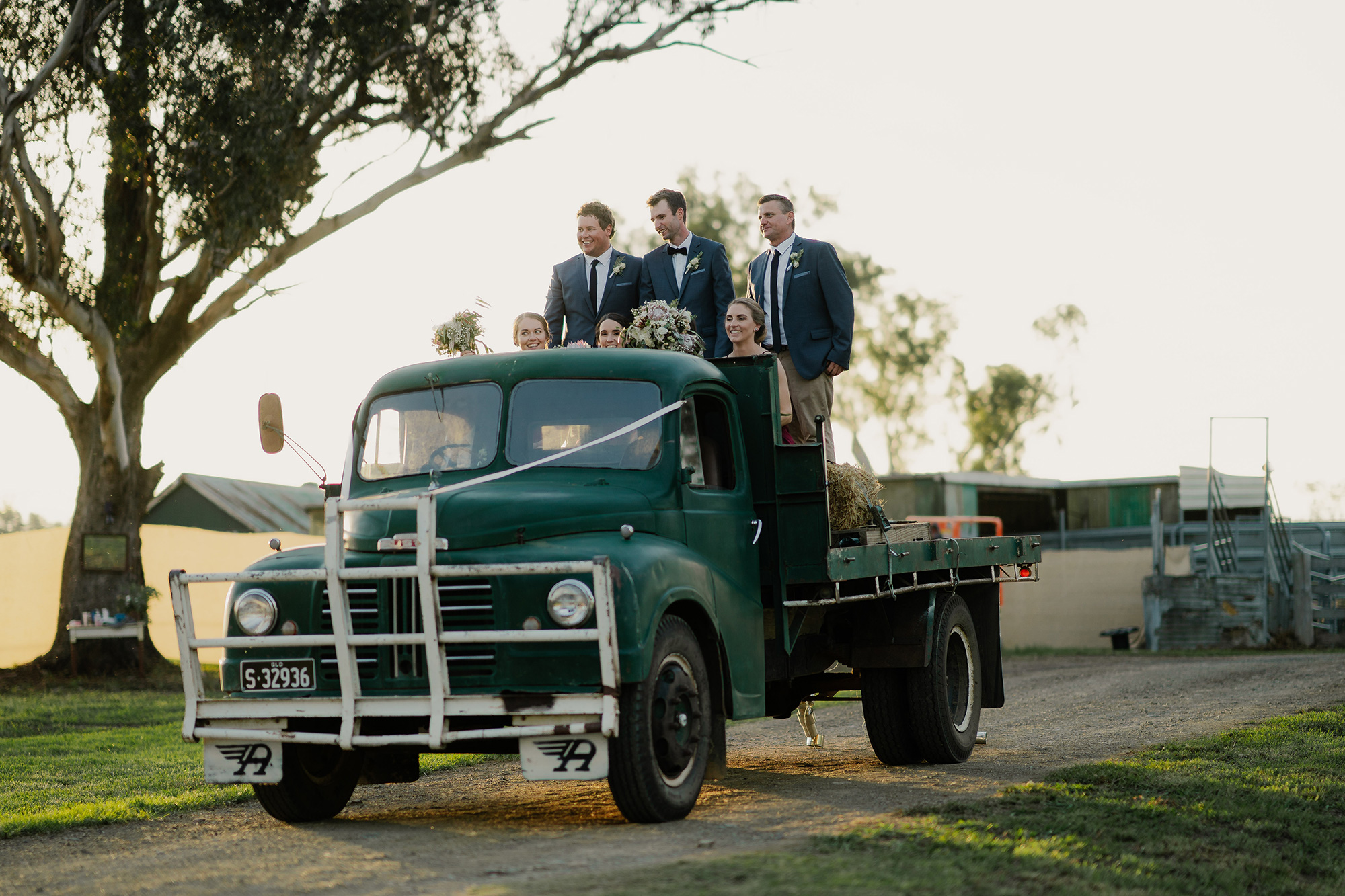 Ashleigh Adam Rustic Country Wedding Ben Howland 052