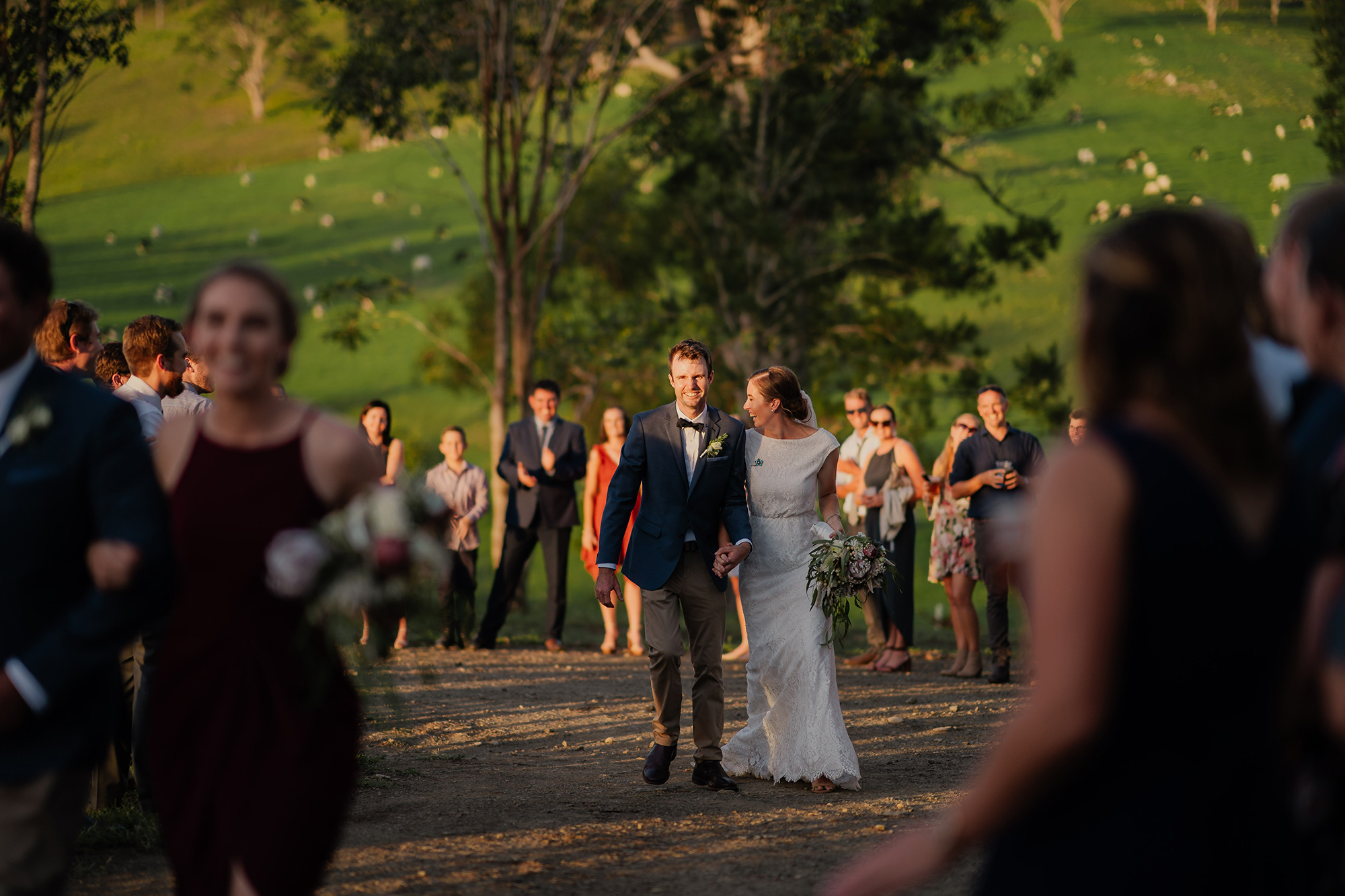 Ashleigh Adam Rustic Country Wedding Ben Howland 053