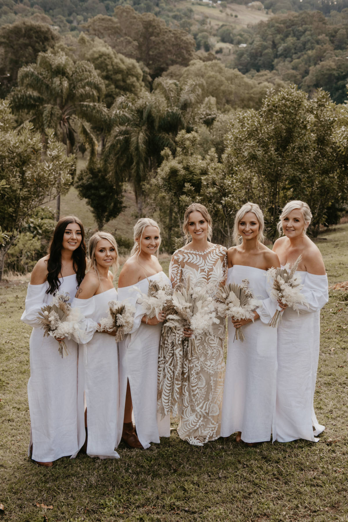 Austinvilla Estate Gold Coast wedding for Gabie and Scott by Commonstudios Photography. Boho rustic wedding QLD.