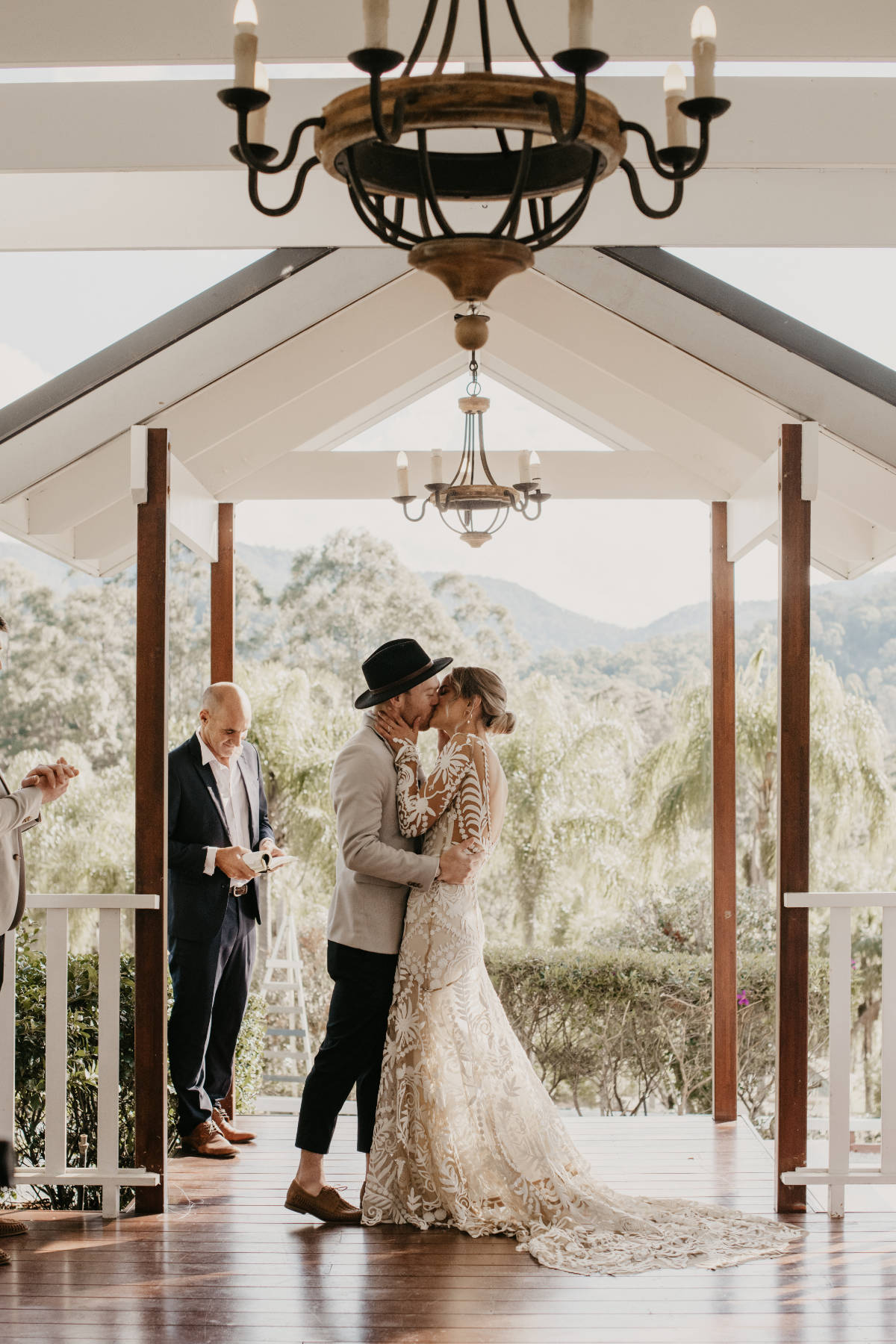 Austinvilla Estate Gold Coast wedding for Gabie and Scott by Commonstudios Photography. Boho rustic wedding QLD.