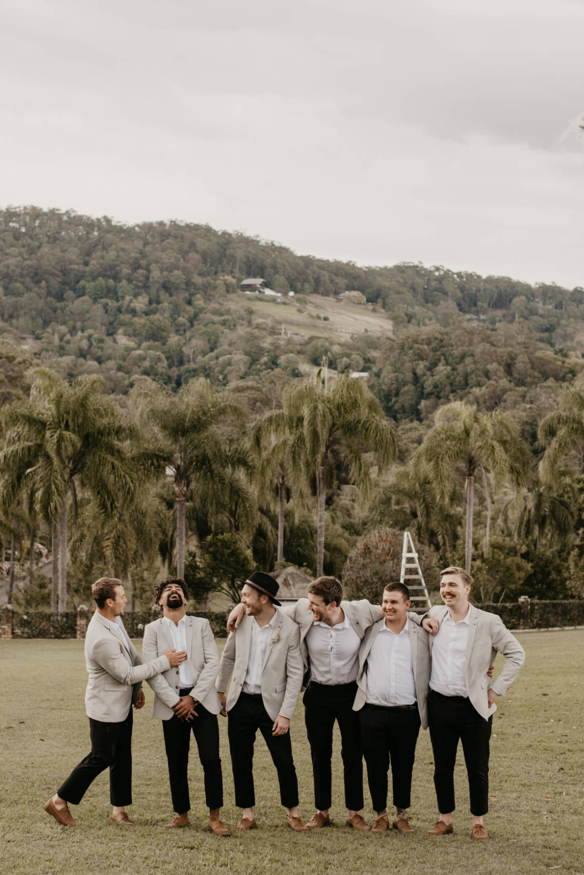 Austinvilla Estate Gold Coast wedding for Gabie and Scott by Commonstudios Photography. Boho rustic wedding QLD.