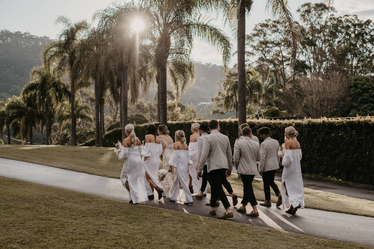 Austinvilla Estate Gold Coast wedding for Gabie and Scott by Commonstudios Photography. Boho rustic wedding QLD.