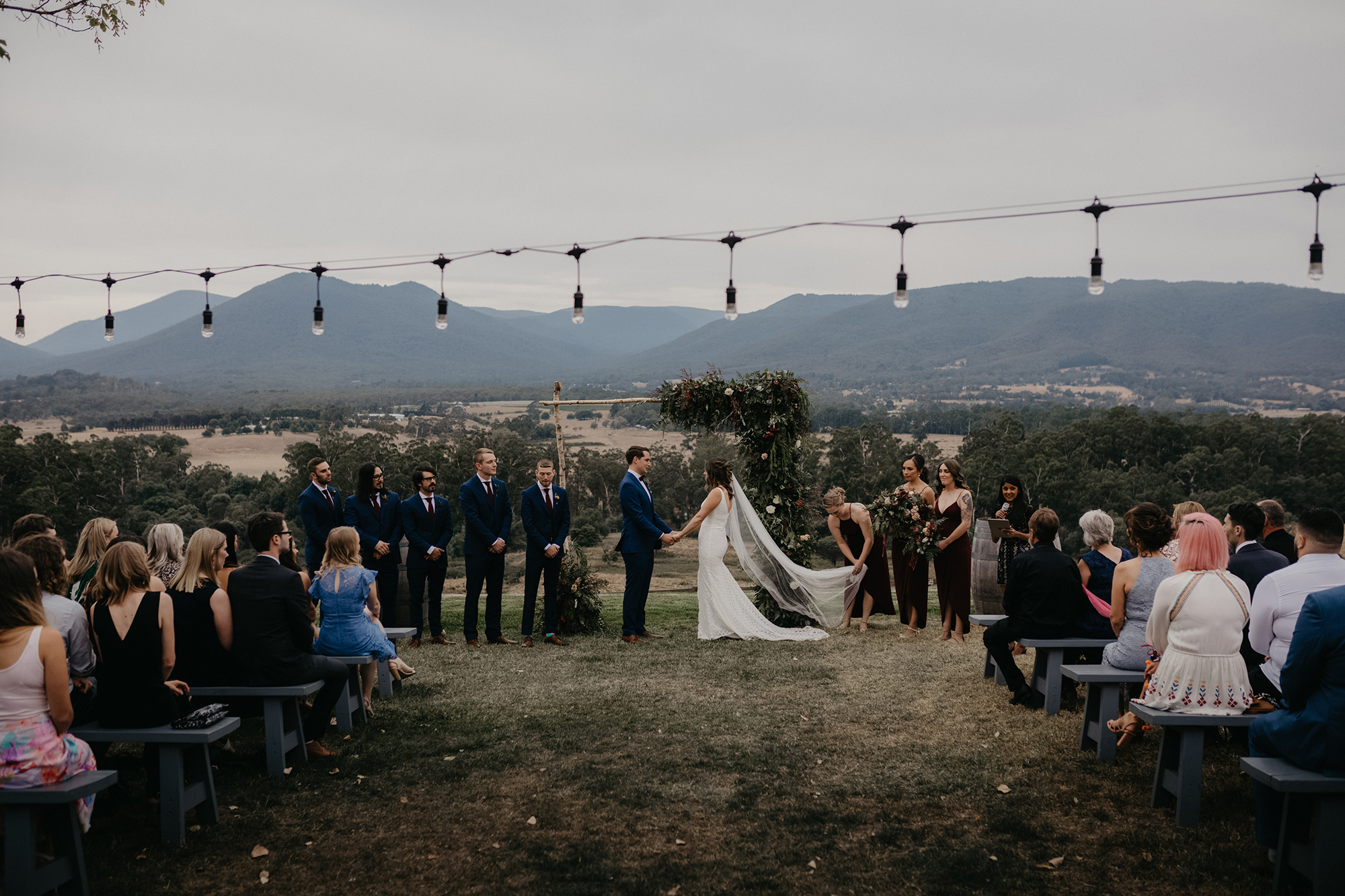 Bec Josh Modern Rustic Wedding Glass Slipper Photography 028