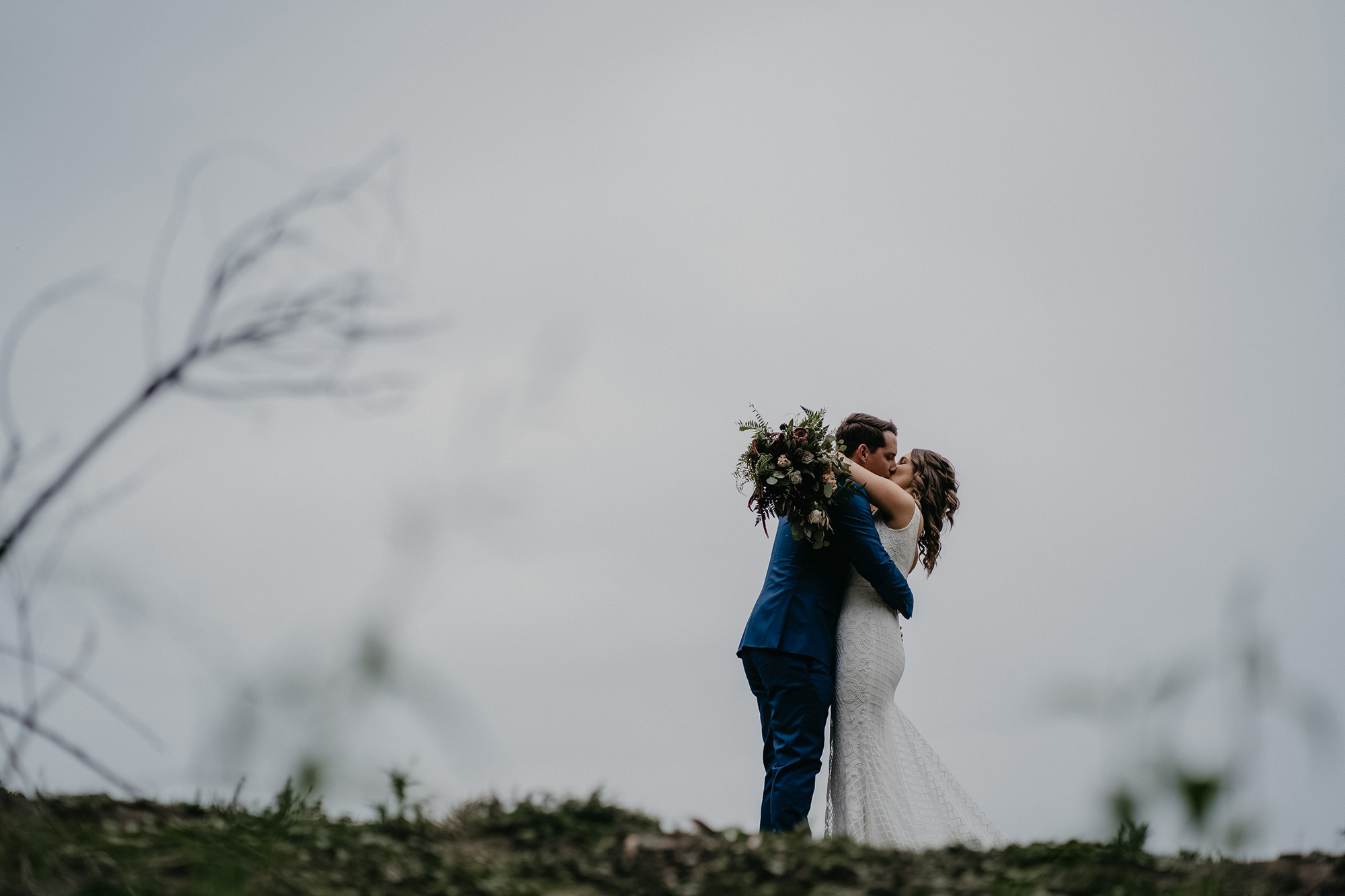 Bec Josh Modern Rustic Wedding Glass Slipper Photography 038