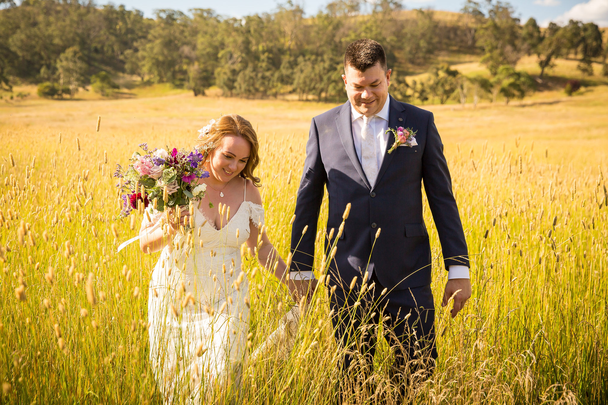 Elegant boho wedding at Bendooley Estate Southern Highlands. Photo by McKay Wedding Photography. Valentina+Matt