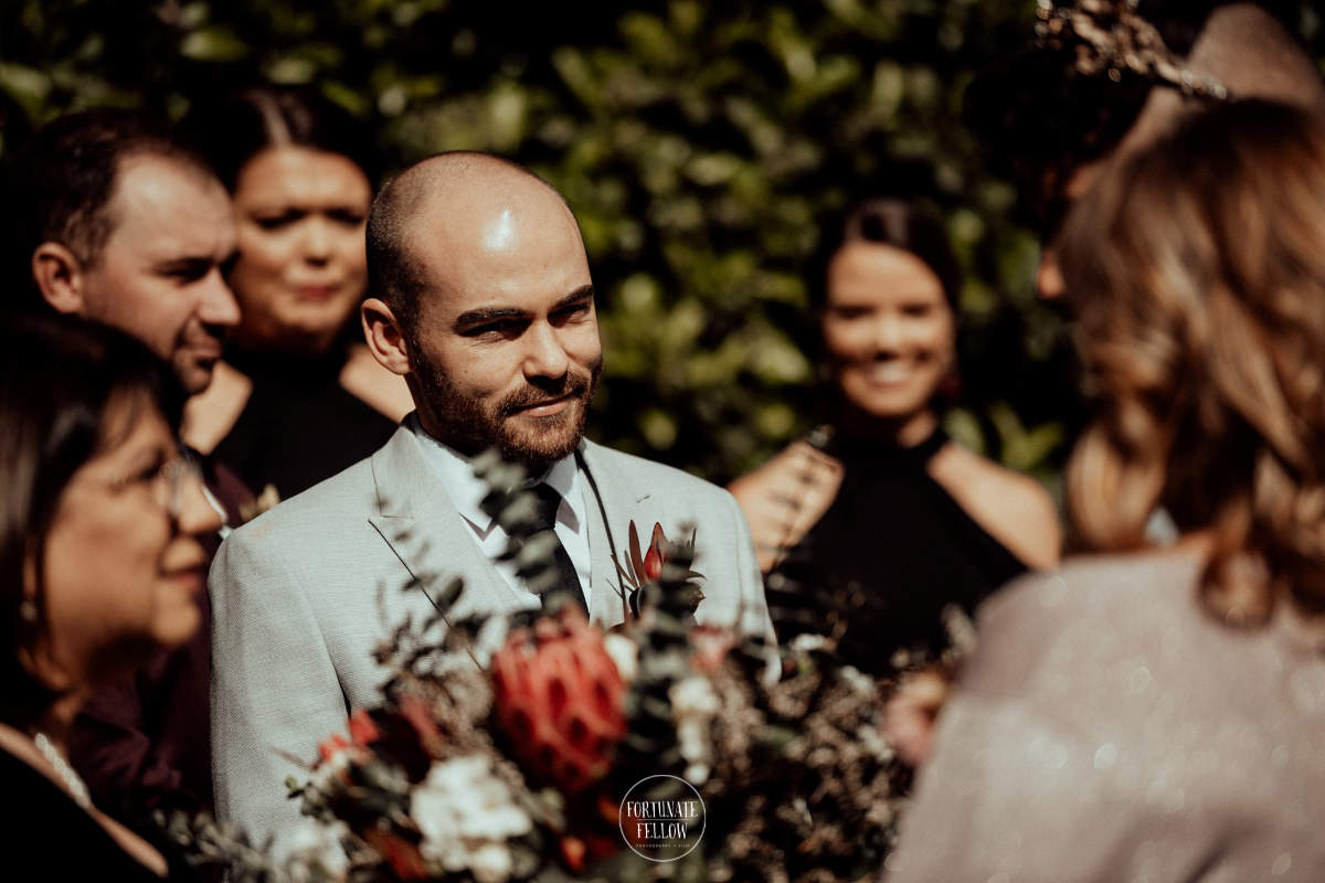 Elegant garden wedding for Brenton and Clayton at Burnham Grove Estate, Camden. Photos by Fortunate Fellow Photography.