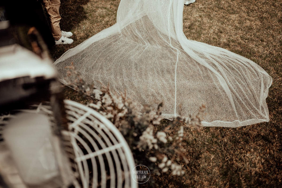 Elegant garden wedding for Brenton and Clayton at Burnham Grove Estate, Camden. Photos by Fortunate Fellow Photography.