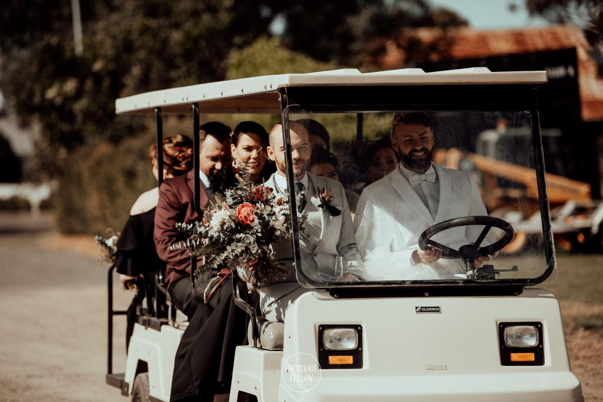 Elegant garden wedding for Brenton and Clayton at Burnham Grove Estate, Camden. Photos by Fortunate Fellow Photography.