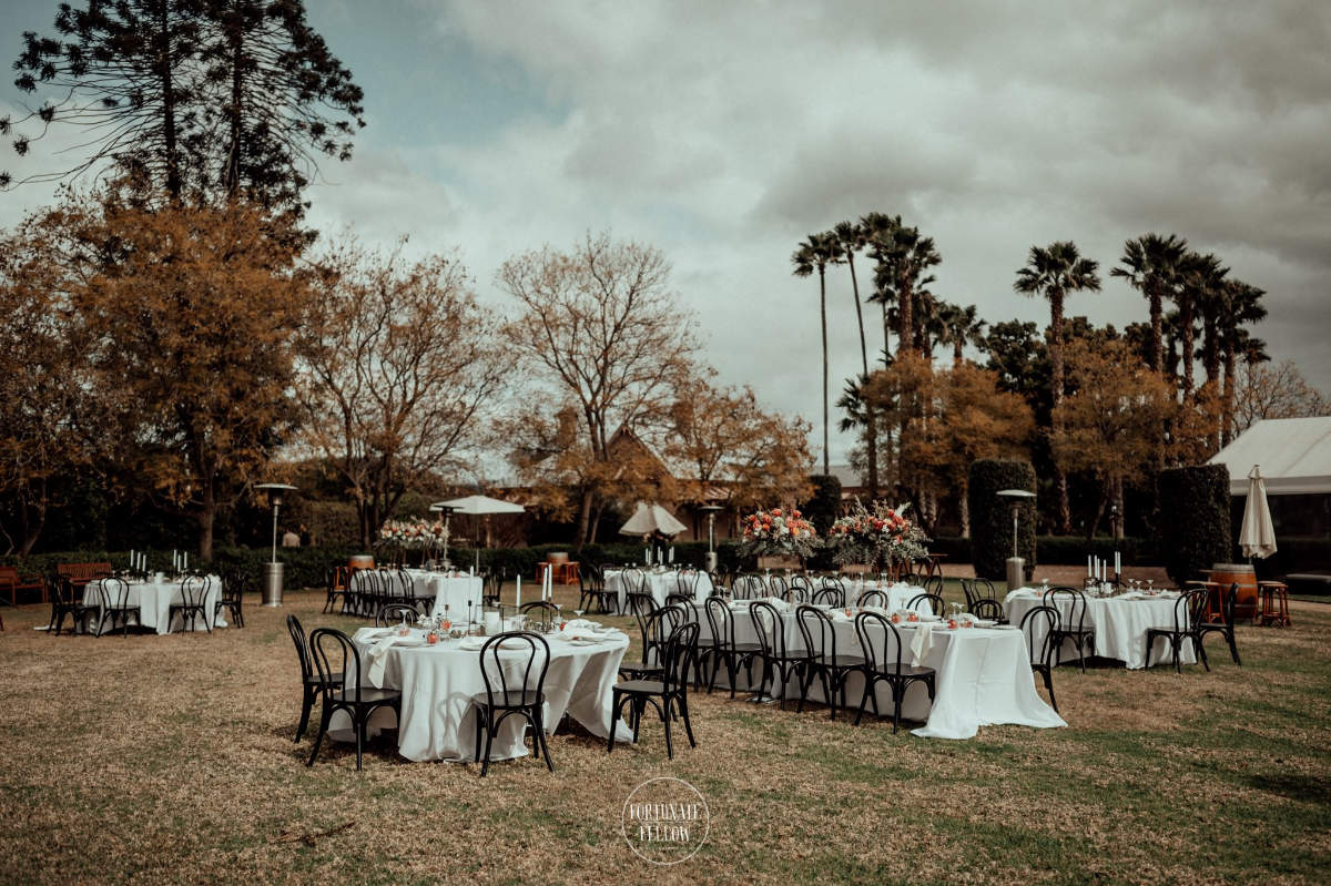 Elegant garden wedding for Brenton and Clayton at Burnham Grove Estate, Camden. Photos by Fortunate Fellow Photography.