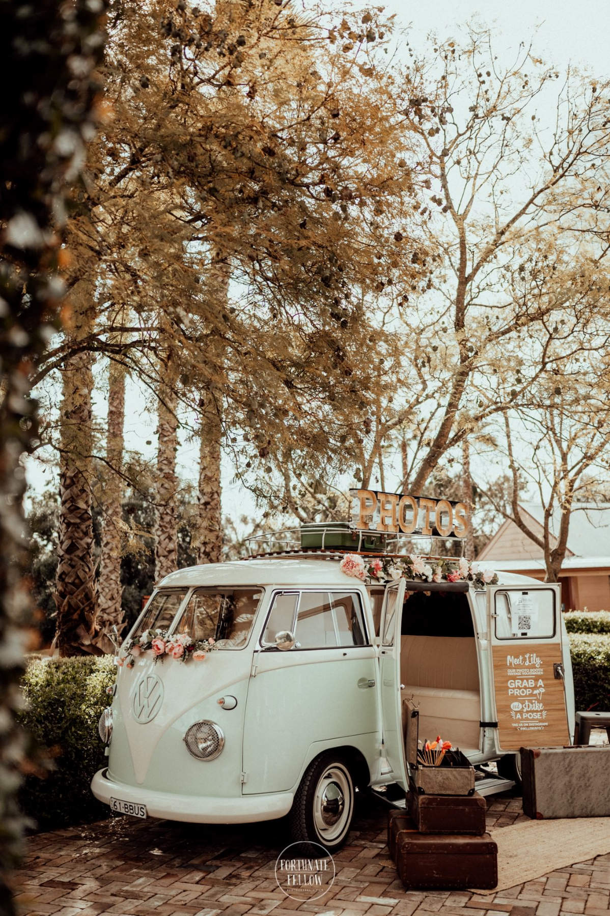 Elegant garden wedding for Brenton and Clayton at Burnham Grove Estate, Camden. Photos by Fortunate Fellow Photography.