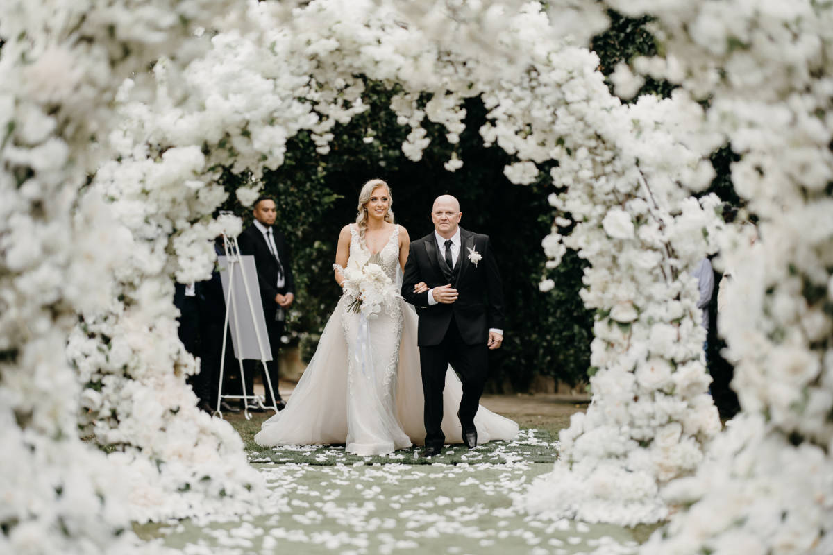 Burnham Grove Estate wedding in Camden, NSW for Marissa and Luke. Photographed by LIghtheart Films & Photography.