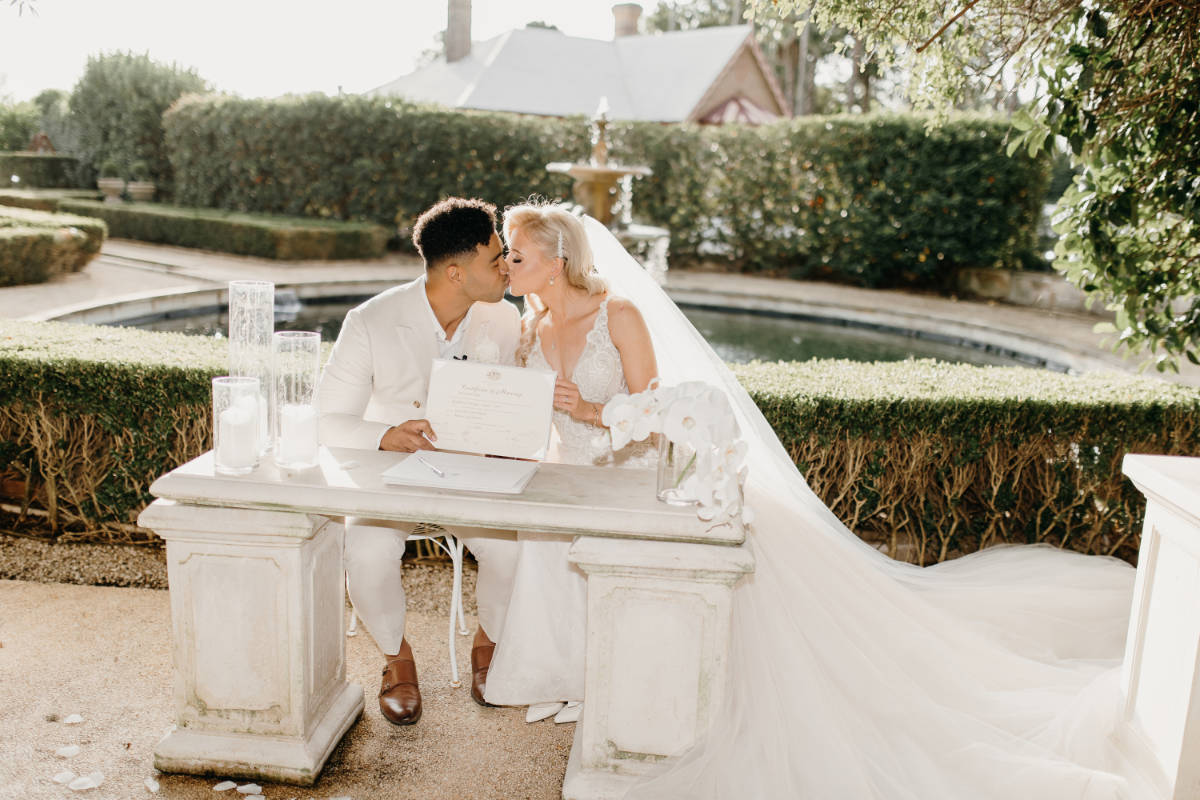 Burnham Grove Estate wedding in Camden, NSW for Marissa and Luke. Photographed by LIghtheart Films & Photography.