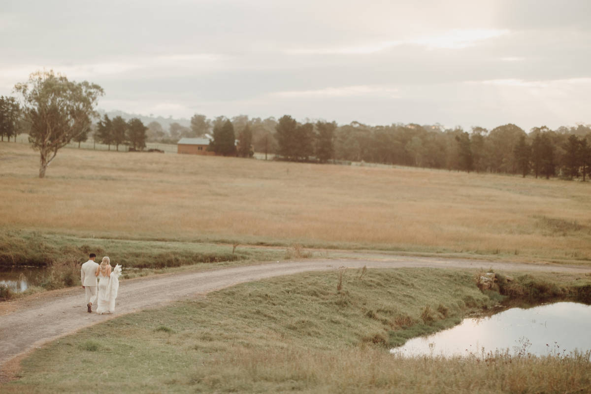 Burnham Grove Estate wedding in Camden, NSW for Marissa and Luke. Photographed by LIghtheart Films & Photography.