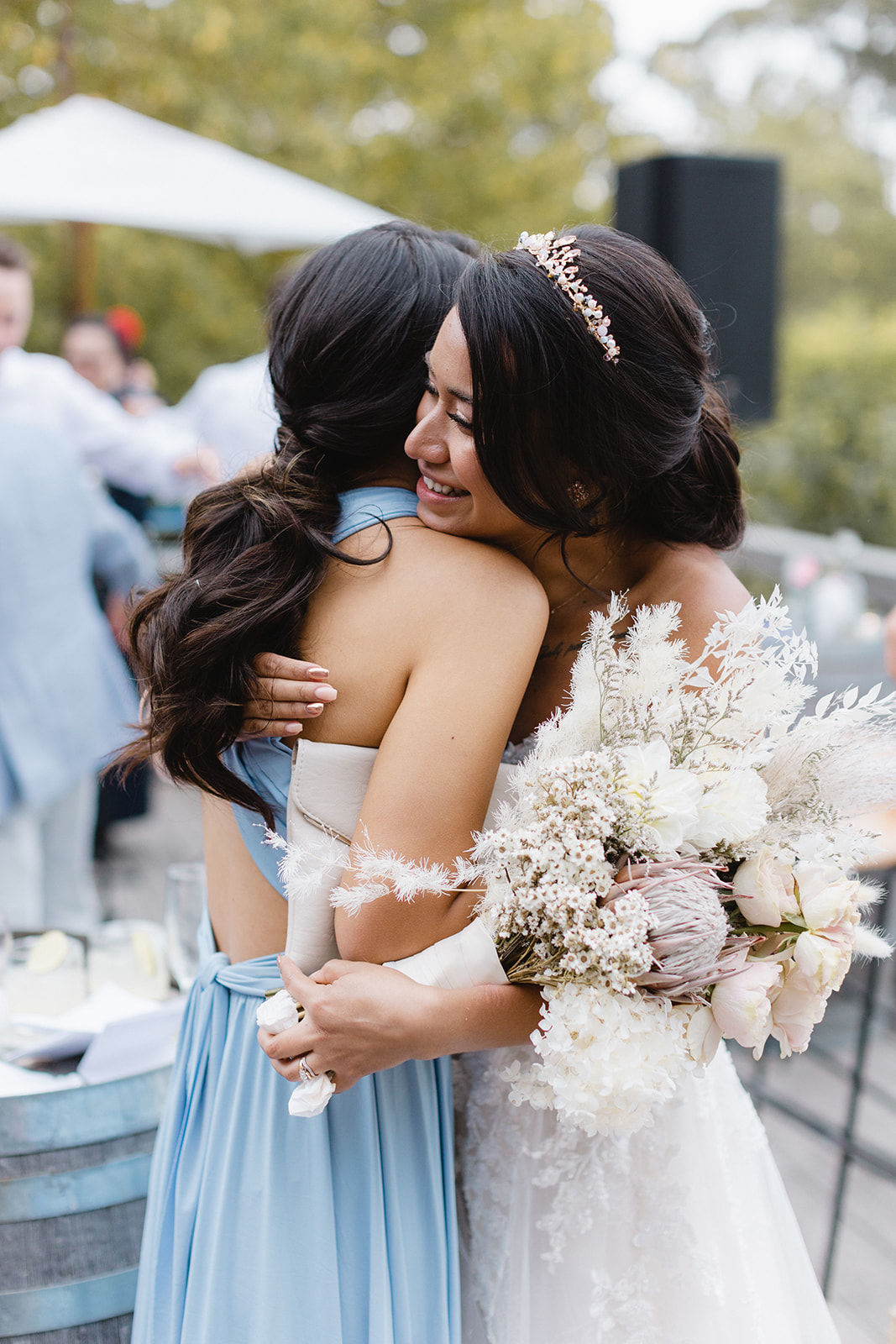 Romantic vintage wedding at Butterfly Red Hill for Evelin and Christian. Photos by Desfura Weddings.