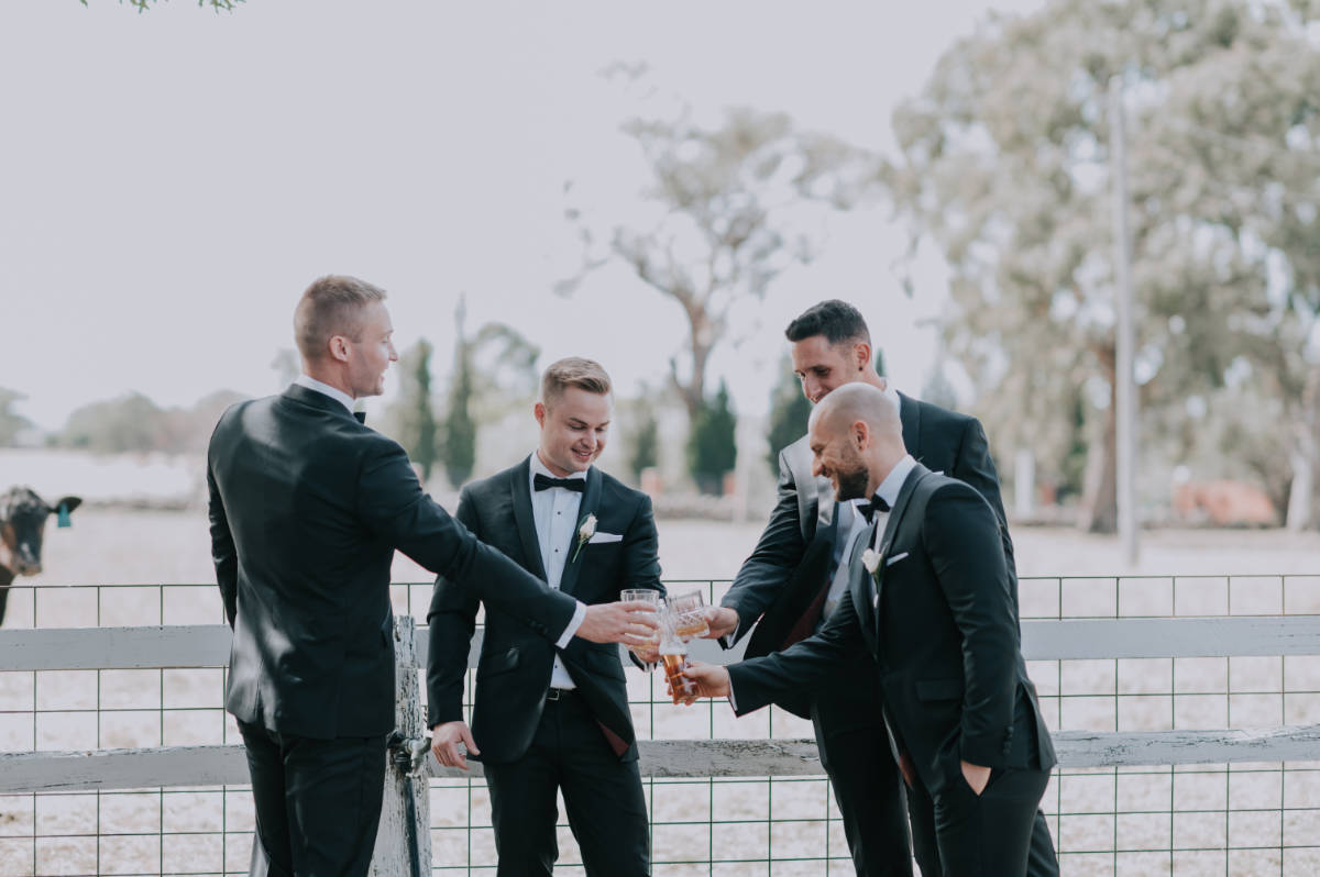 Romantic, elegant, classic style for Lana and Peter at their Cargo Hall wedding by Showtime Event Group at South Wharf, Melbourne.