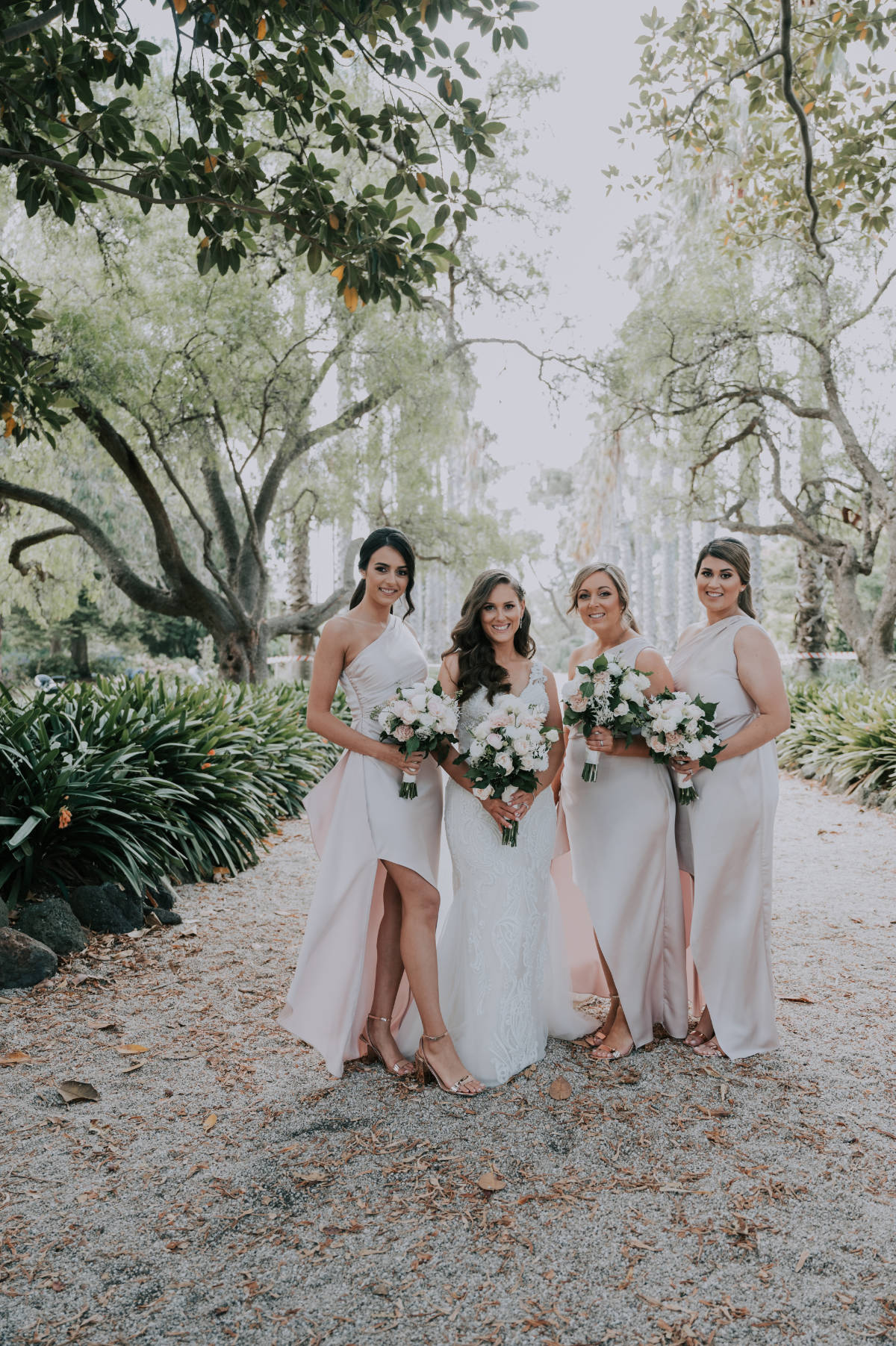 Romantic, elegant, classic style for Lana and Peter at their Cargo Hall wedding by Showtime Event Group at South Wharf, Melbourne.