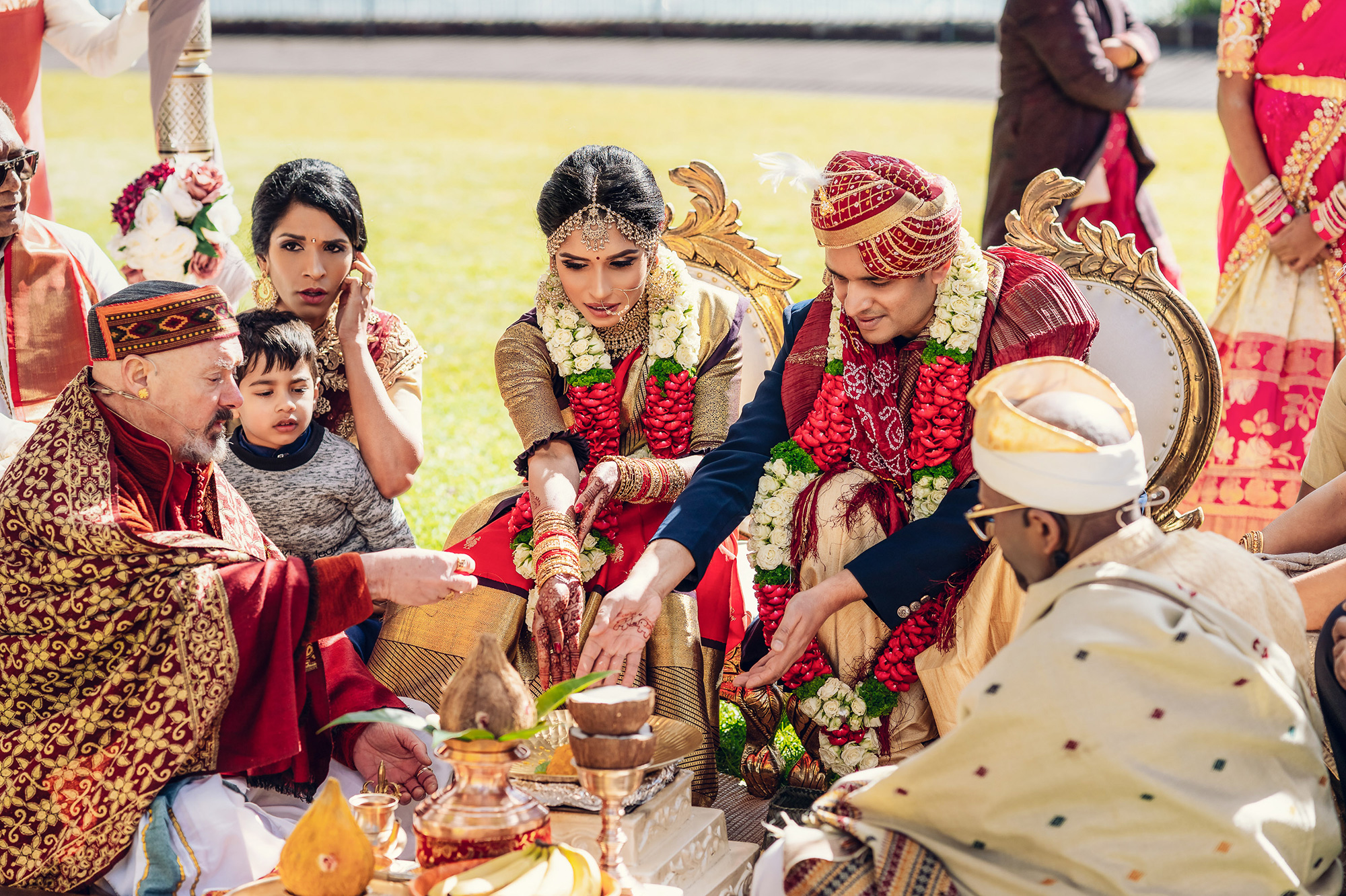 Chaitanya Sameer Modern Indian Wedding Splendid Photos Video 019
