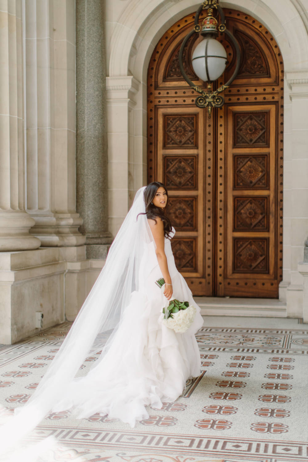 Luxury Crown Aviary rooftop wedding for Karen and Dejan. Photos by Theodore & Co.