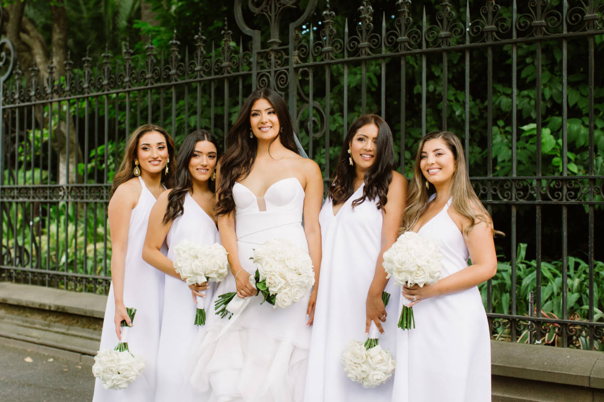 Luxury Crown Aviary rooftop wedding for Karen and Dejan. Photos by Theodore & Co.