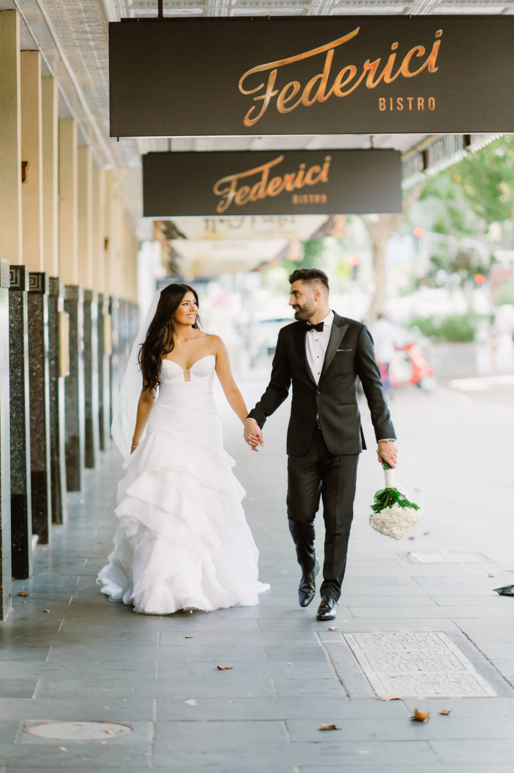 Luxury Crown Aviary rooftop wedding for Karen and Dejan. Photos by Theodore & Co.