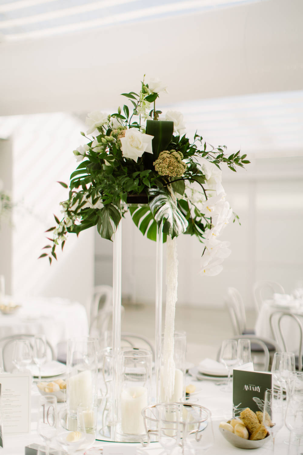 Luxury Crown Aviary rooftop wedding for Karen and Dejan. Photos by Theodore & Co.