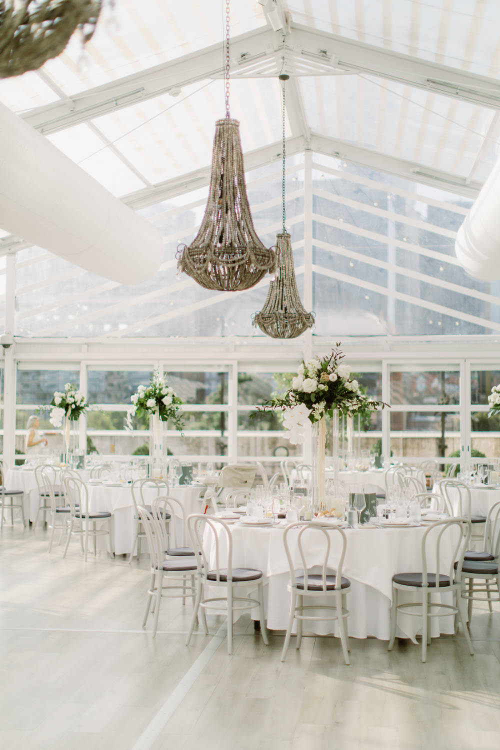 Luxury Crown Aviary rooftop wedding for Karen and Dejan. Photos by Theodore & Co.