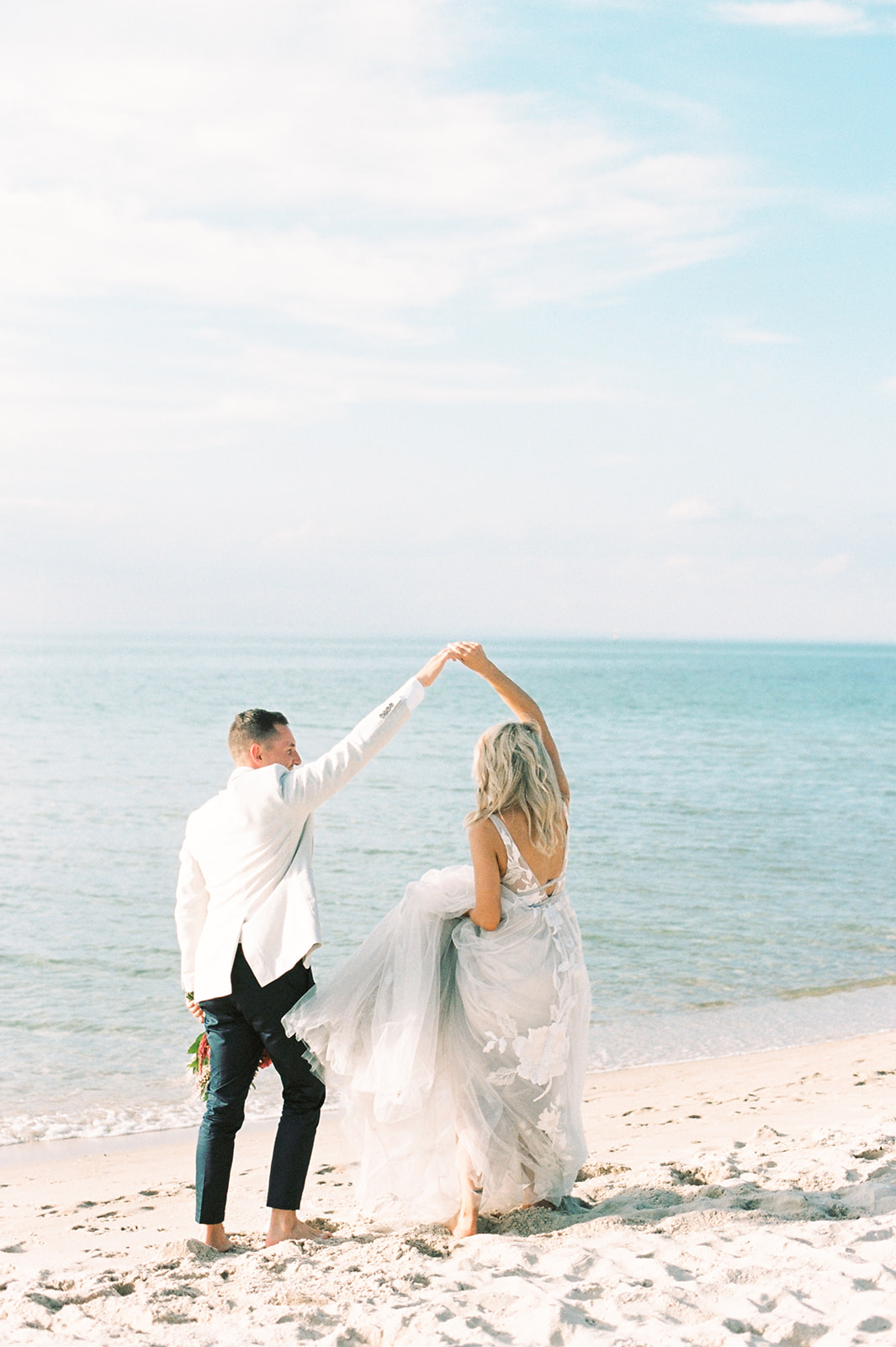 Modern boho wedding on the Mornington Peninsula. Dalywaters Garden Chapel ceremony, reception at Alatonera Restaurant. Photographed by Runaway Hearts. Macy & Sean.