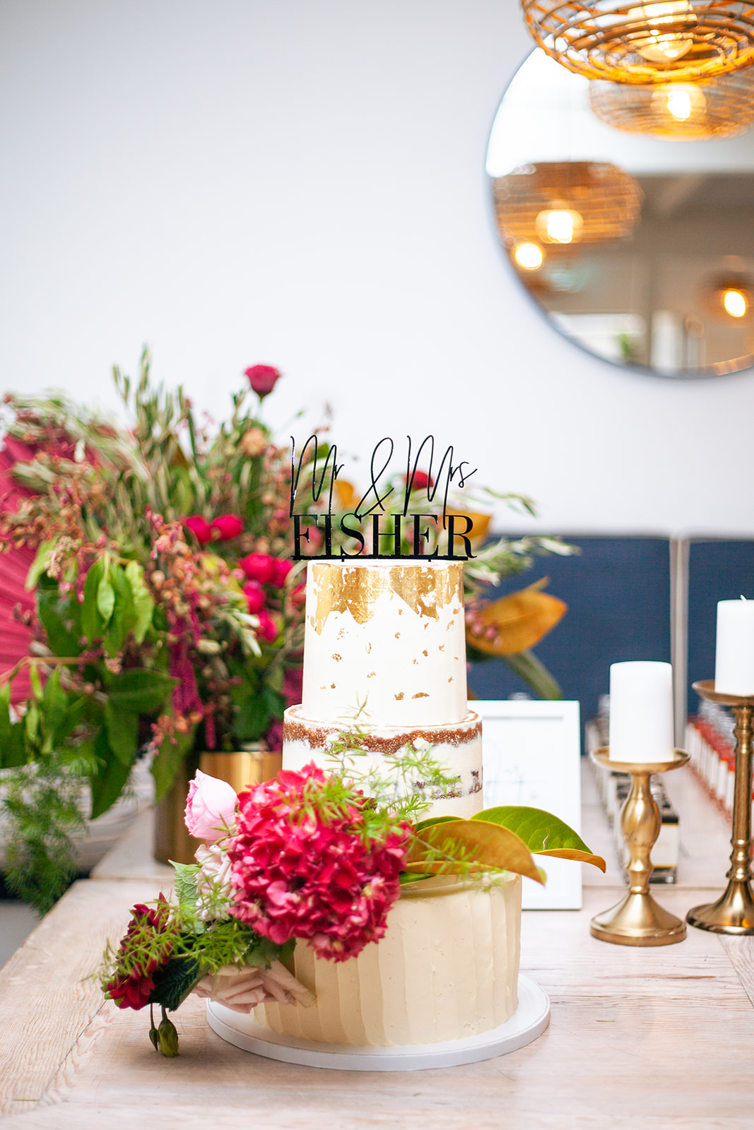 Modern boho wedding on the Mornington Peninsula. Dalywaters Garden Chapel ceremony, reception at Alatonera Restaurant. Photographed by Runaway Hearts. Macy & Sean.