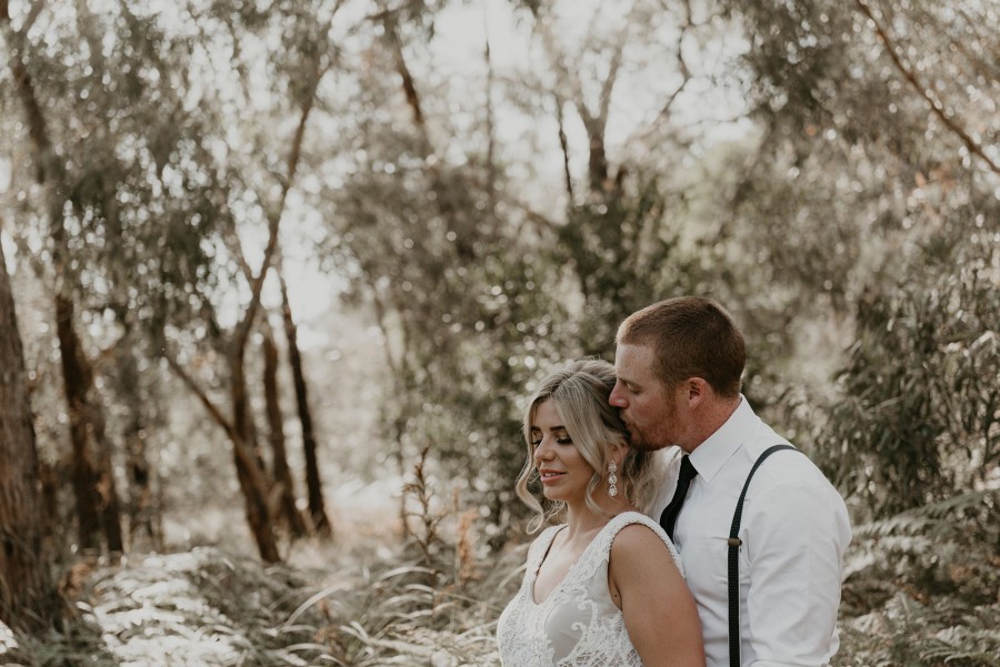 See Emma and Joel's real wedding here. Image by Catherine Meyer